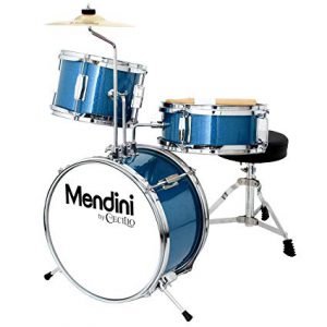 Mendini by Cecilio 13 Inch 3-Piece – Beginner Drum Set for Kids
