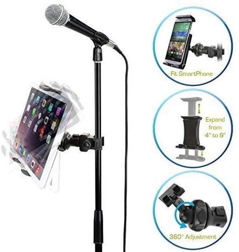 Top 6 Best Tablet Holder for Mic Stand Secret of a Flawless Performance