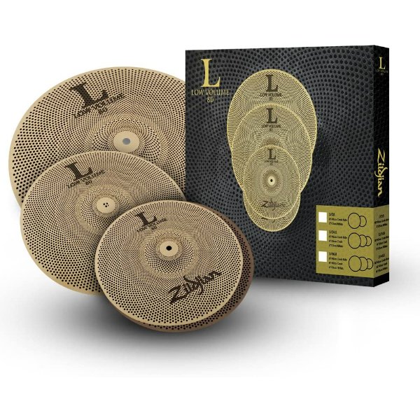 Zildjian-L80-Low-Volume-13-14-18-Cymbal-Set