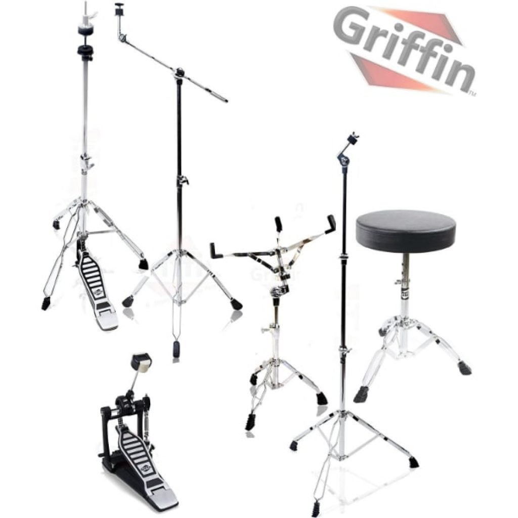Best Drum Hardware Kits with Pedals, Stands, Booms, and Cymbal