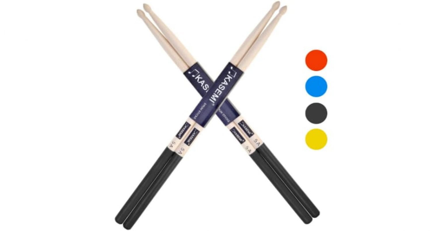 Best Drumsticks for Beginners with Comfortable and NonSlip Grip