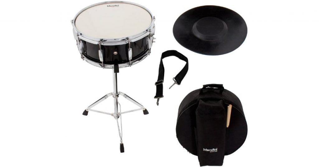 Mendini Student Snare Drum Set with Gig Bag