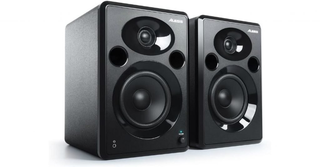 Alesis Elevate 5 MKII | Powered Desktop Studio Speakers for Home Studios/Video-Editing/Gaming