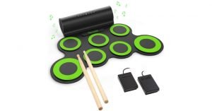 PAXCESS Electronic Drum Set Roll Up