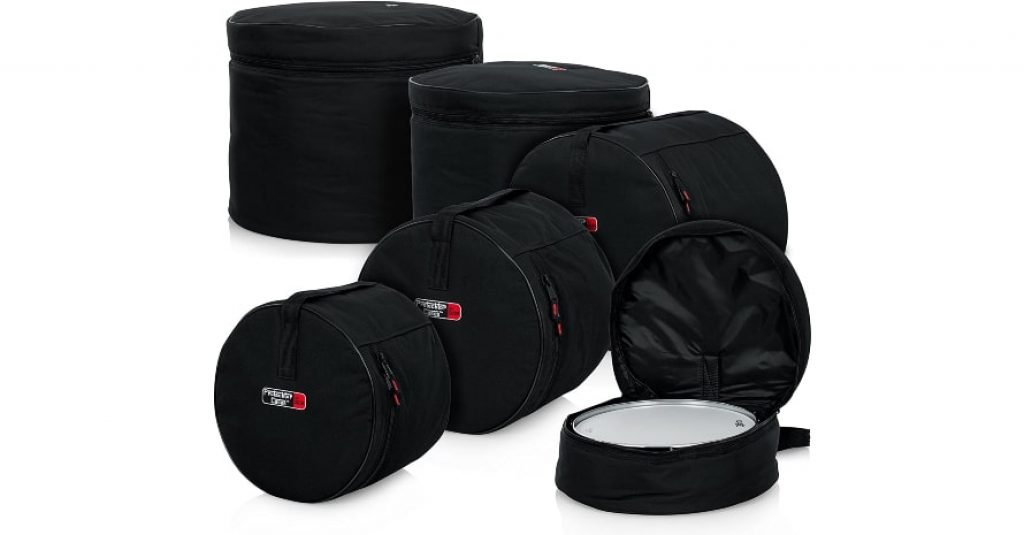 Gator Cases Protechtor Series 5 piece Padded Drum Bag Set