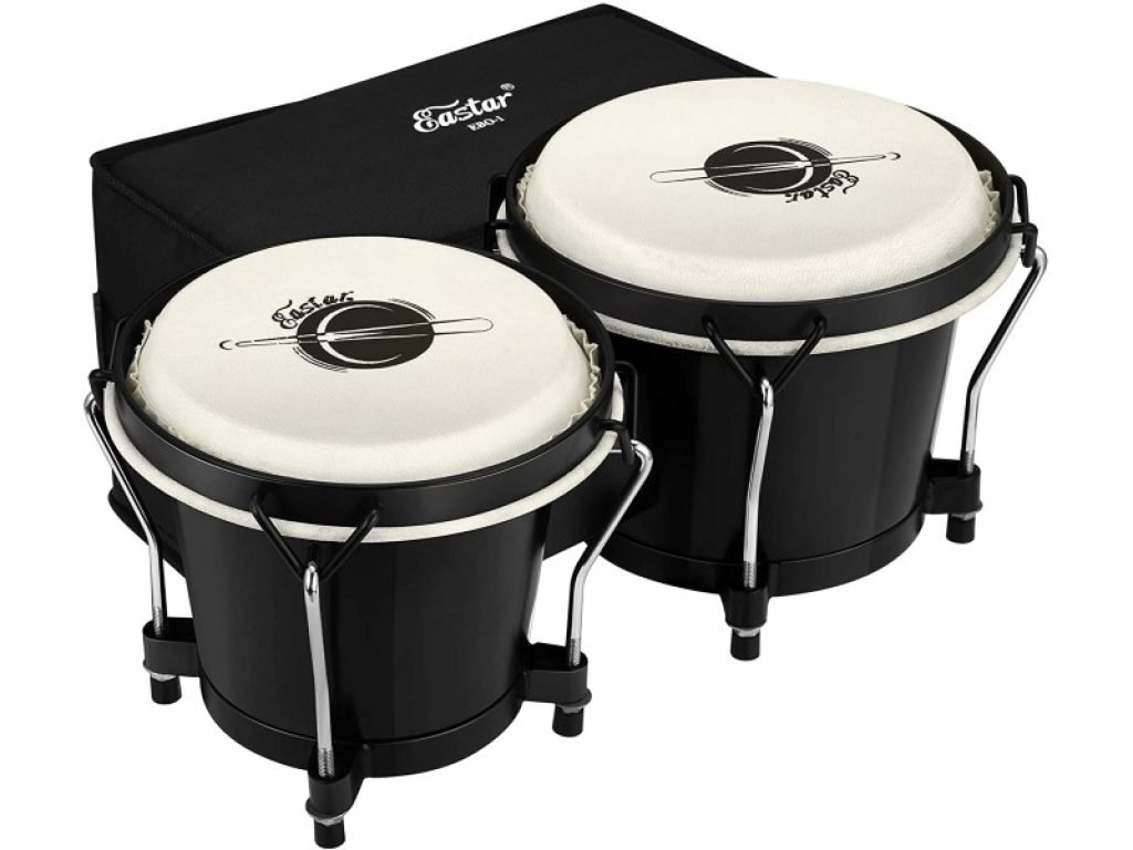 Eastar Bongo Drums 6 and 7 inch Congas Drums and bag