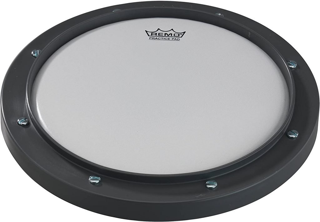 Remo RT-0008-00 8 Gray Tunable Practice Pad with Ambassador Coated Drumhead 1