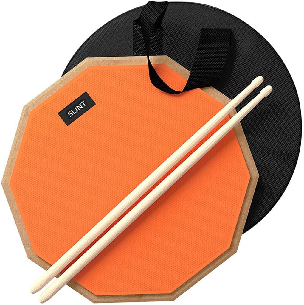 Slint Practice Pad & Drum Sticks Bundle 1