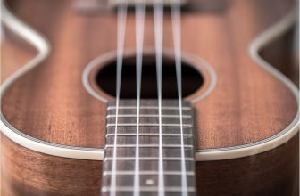 tenor ukulele closeup