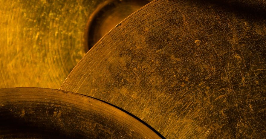 Close-up of cymbals