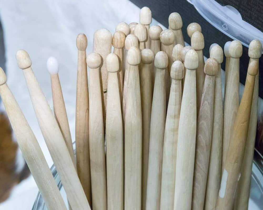 white drumsticks