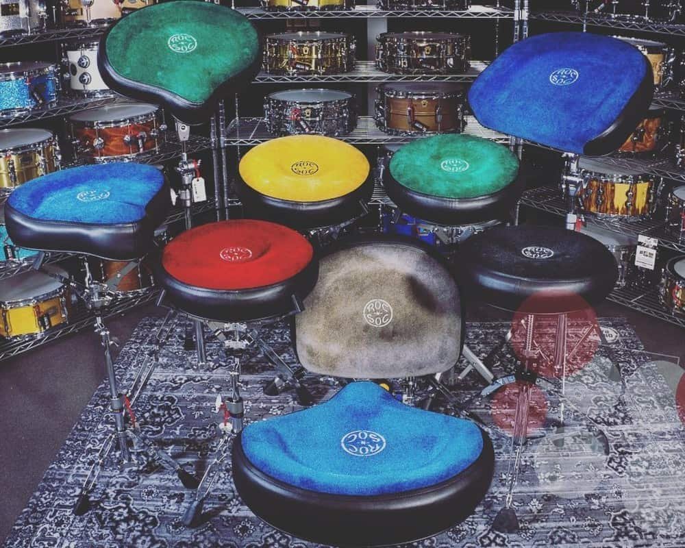 9 different drum throne